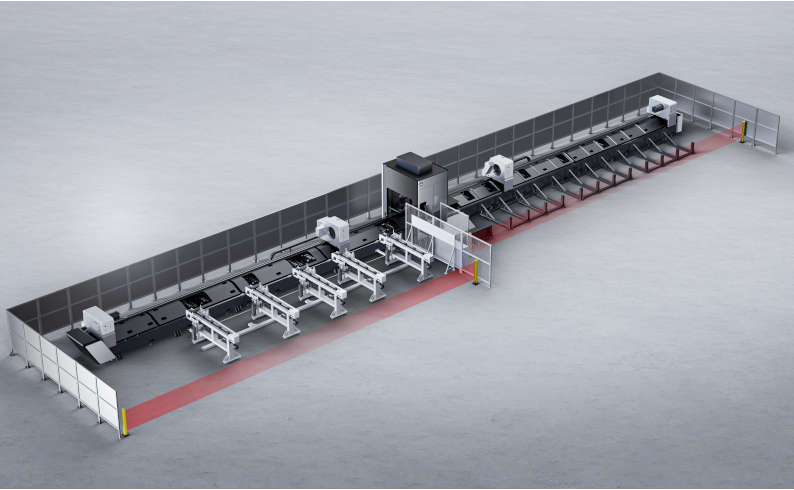 Cortadora Láser de Tubos Bodor Serie M