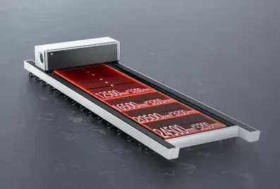 Muestra de Corte Serie H Bordor Cortadoras Láser Metal